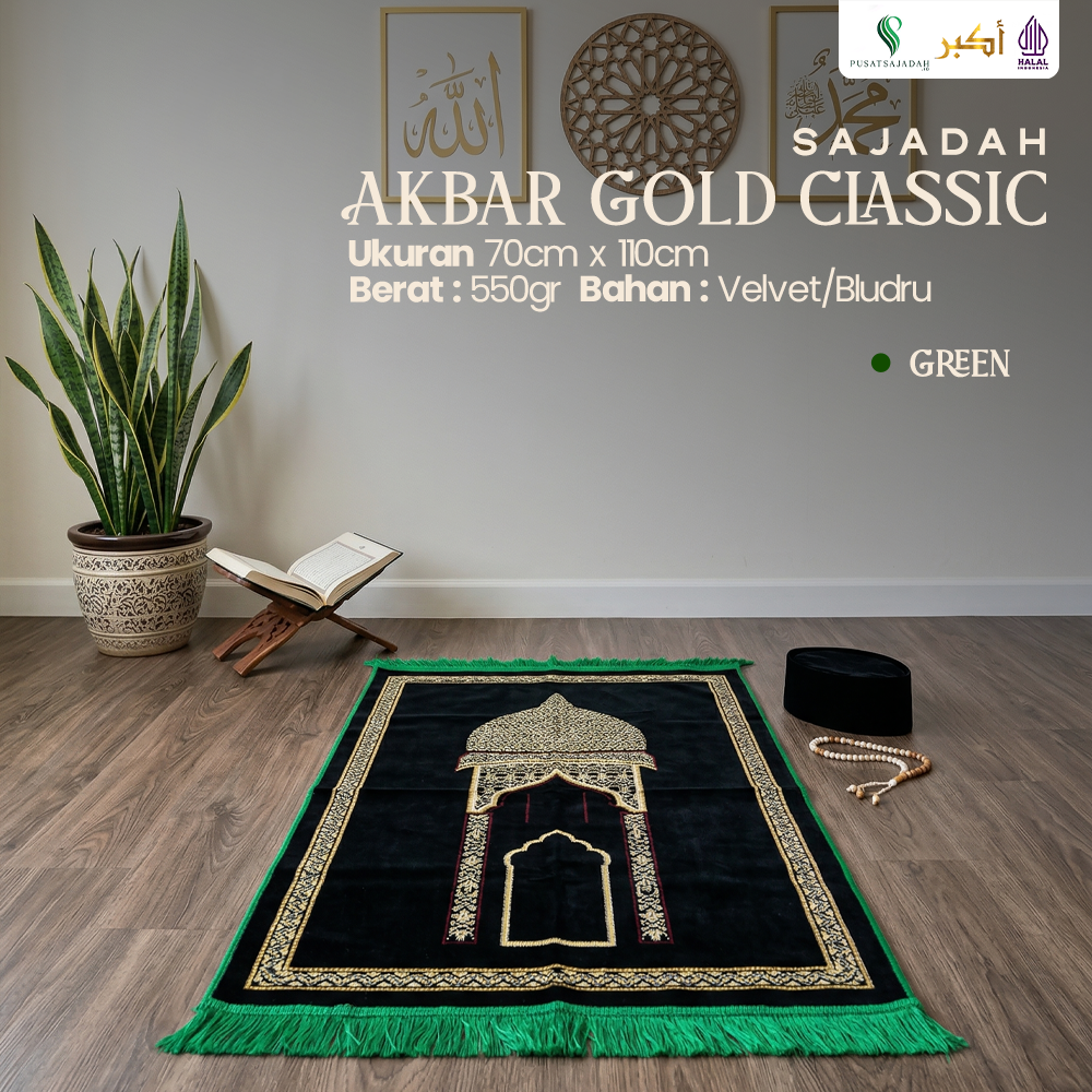 Sajadah Akbar Gold Classic