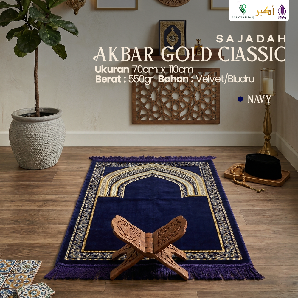 Sajadah Akbar Gold Classic