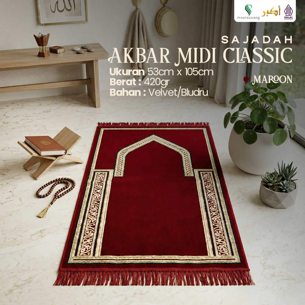 Sajadah Akbar Midi Classic