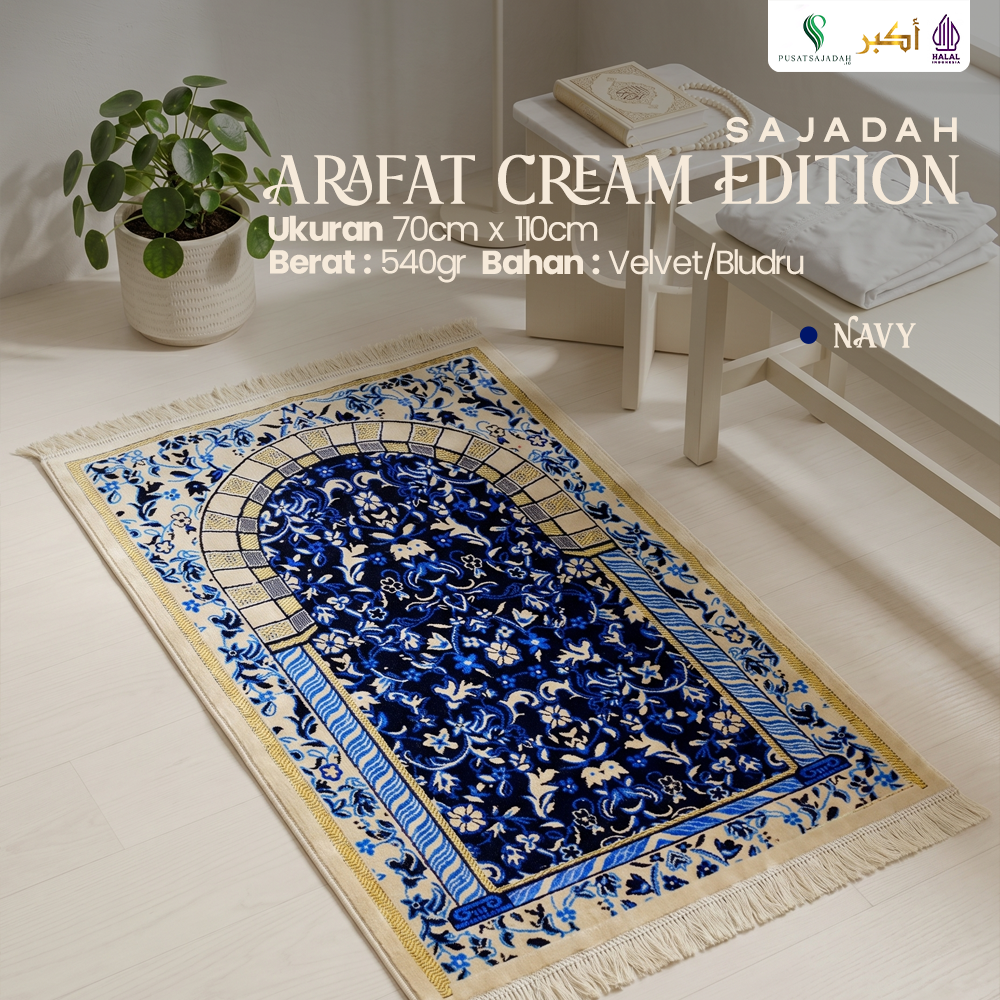 Sajadah Arafat Cream