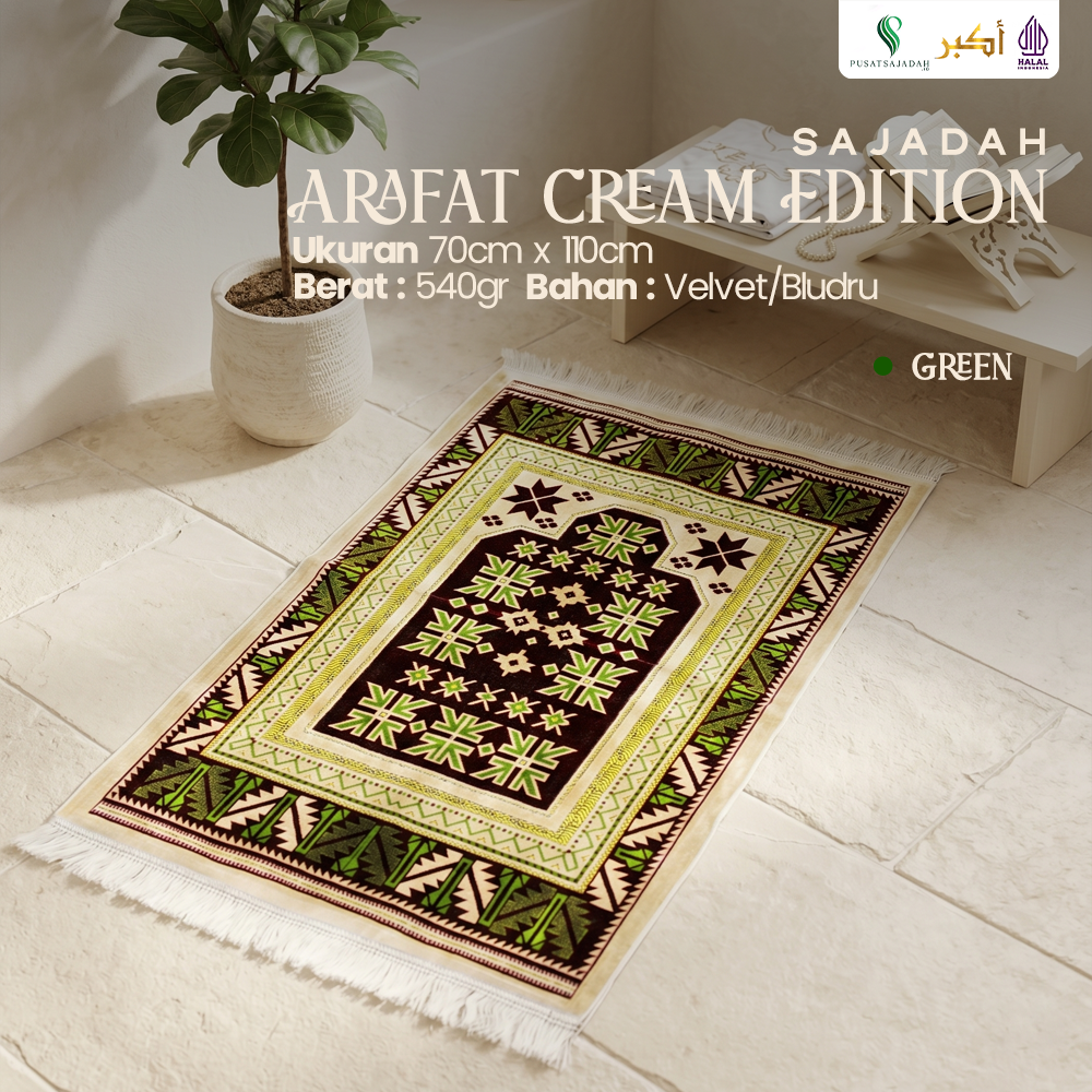 Sajadah Arafat Cream