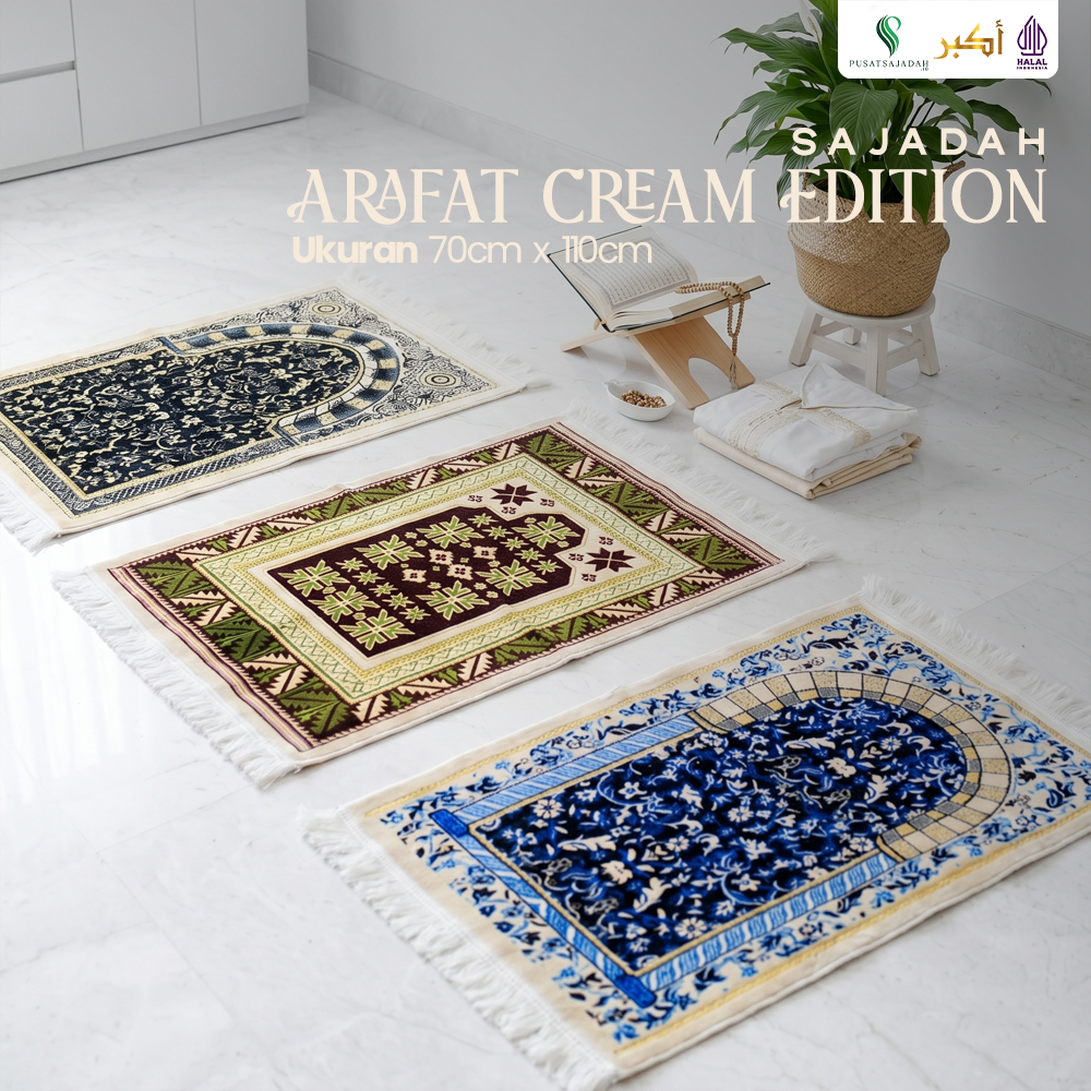 Sajadah Arafat Cream