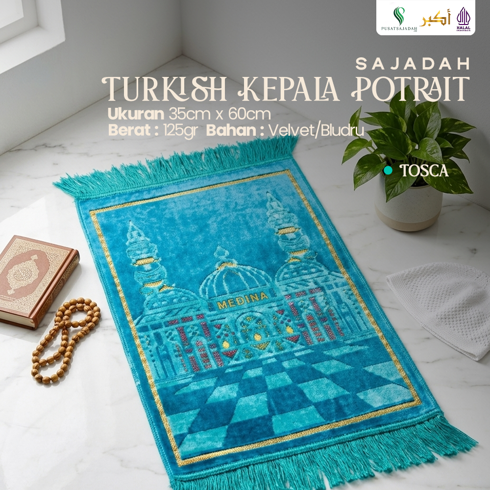 Sajadah Turkish Kepala Potrait