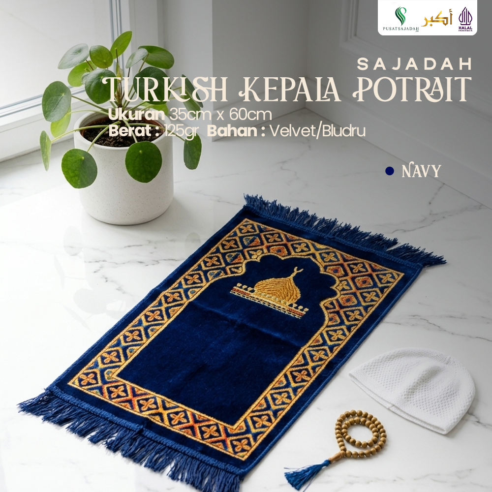 Sajadah Turkish Kepala Potrait
