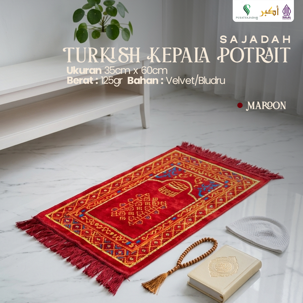 Sajadah Turkish Kepala Potrait