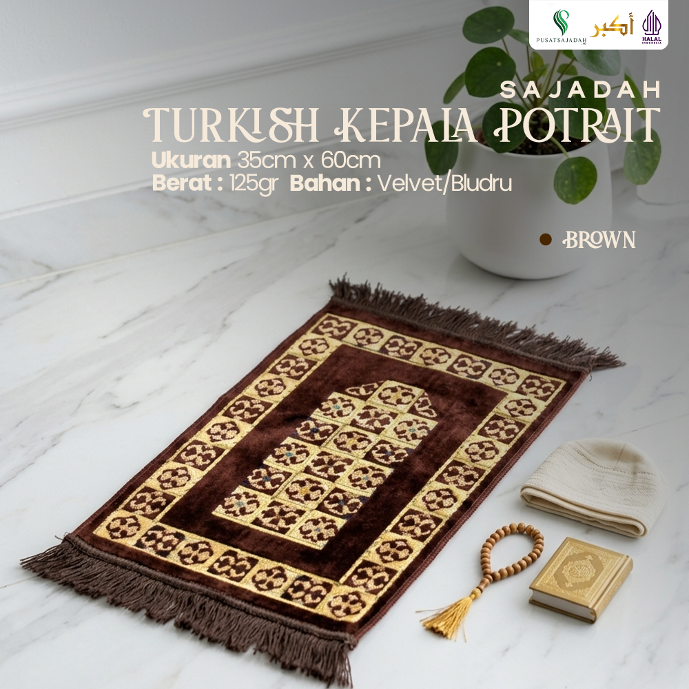 Sajadah Turkish Kepala Potrait