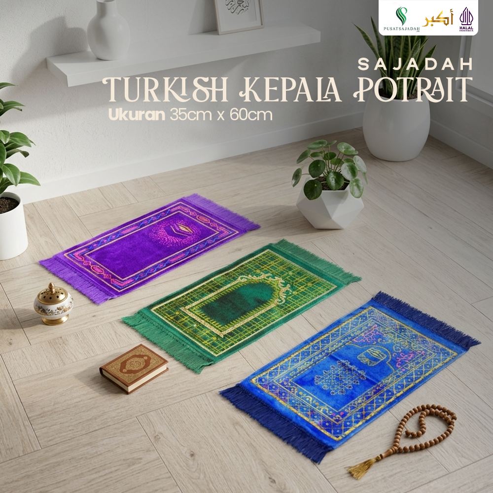 Sajadah Turkish Kepala Potrait