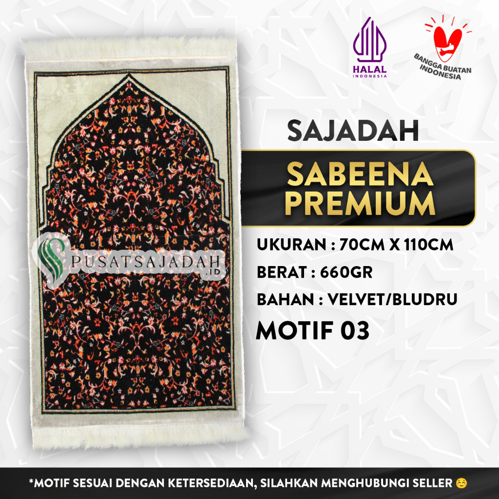 Sajadah Sabeena Premium
