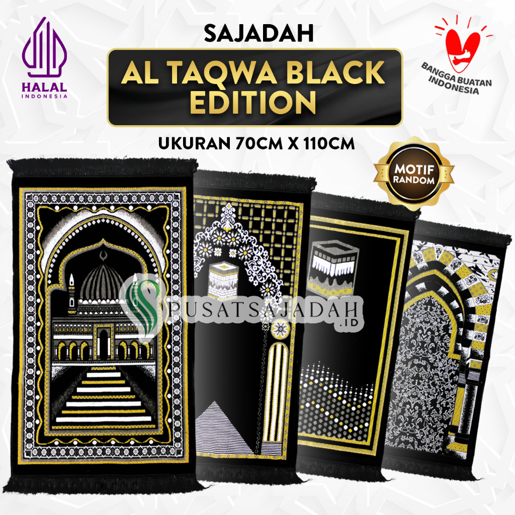 Sajadah Al Taqwa Black Edition