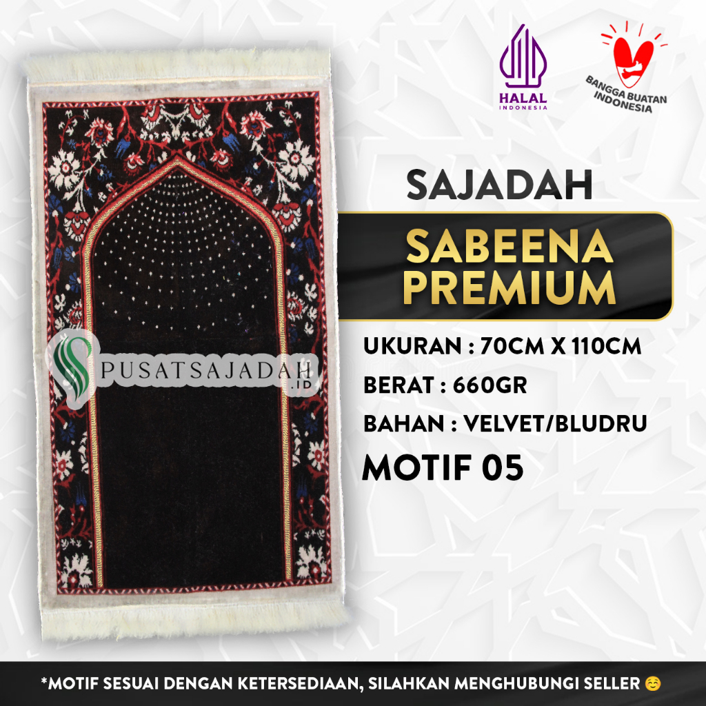 Sajadah Sabeena Premium