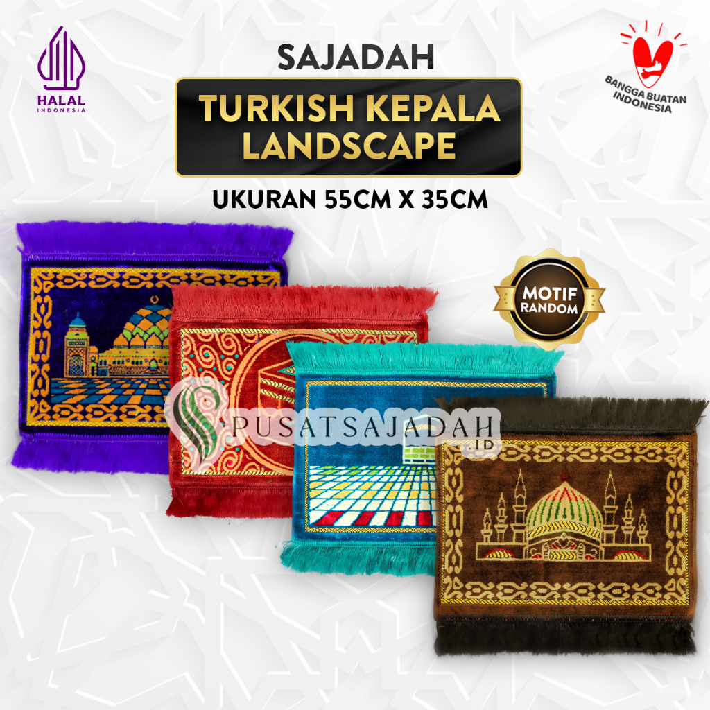 Sajadah Turkish Kepala Landscape