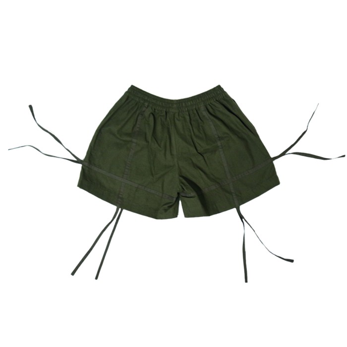 Boxy String 2.0 Shorts in Olive
