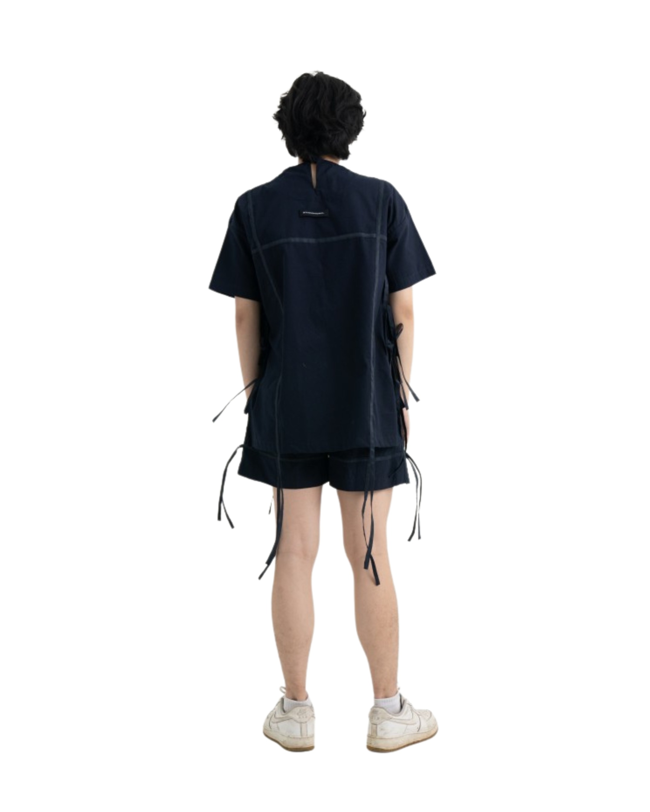 Boxy String 2.0 Tops in Navy