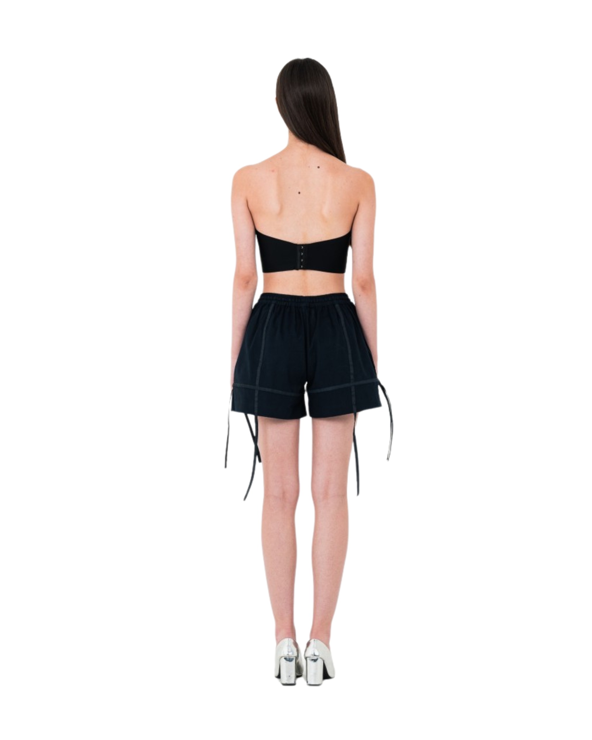 Boxy String 2.0 Shorts in Navy