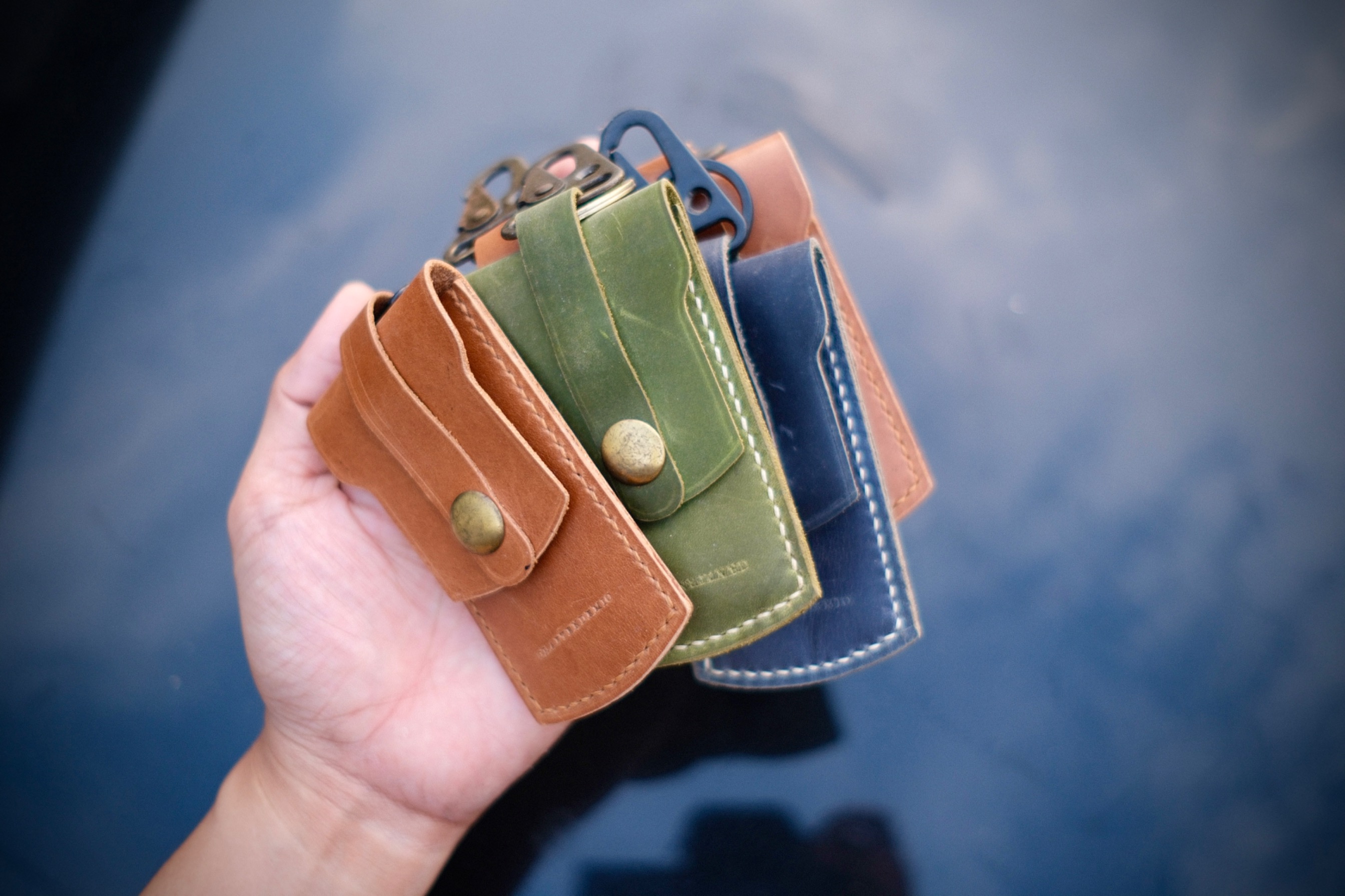 Leather Key Holder / STNK Wallet