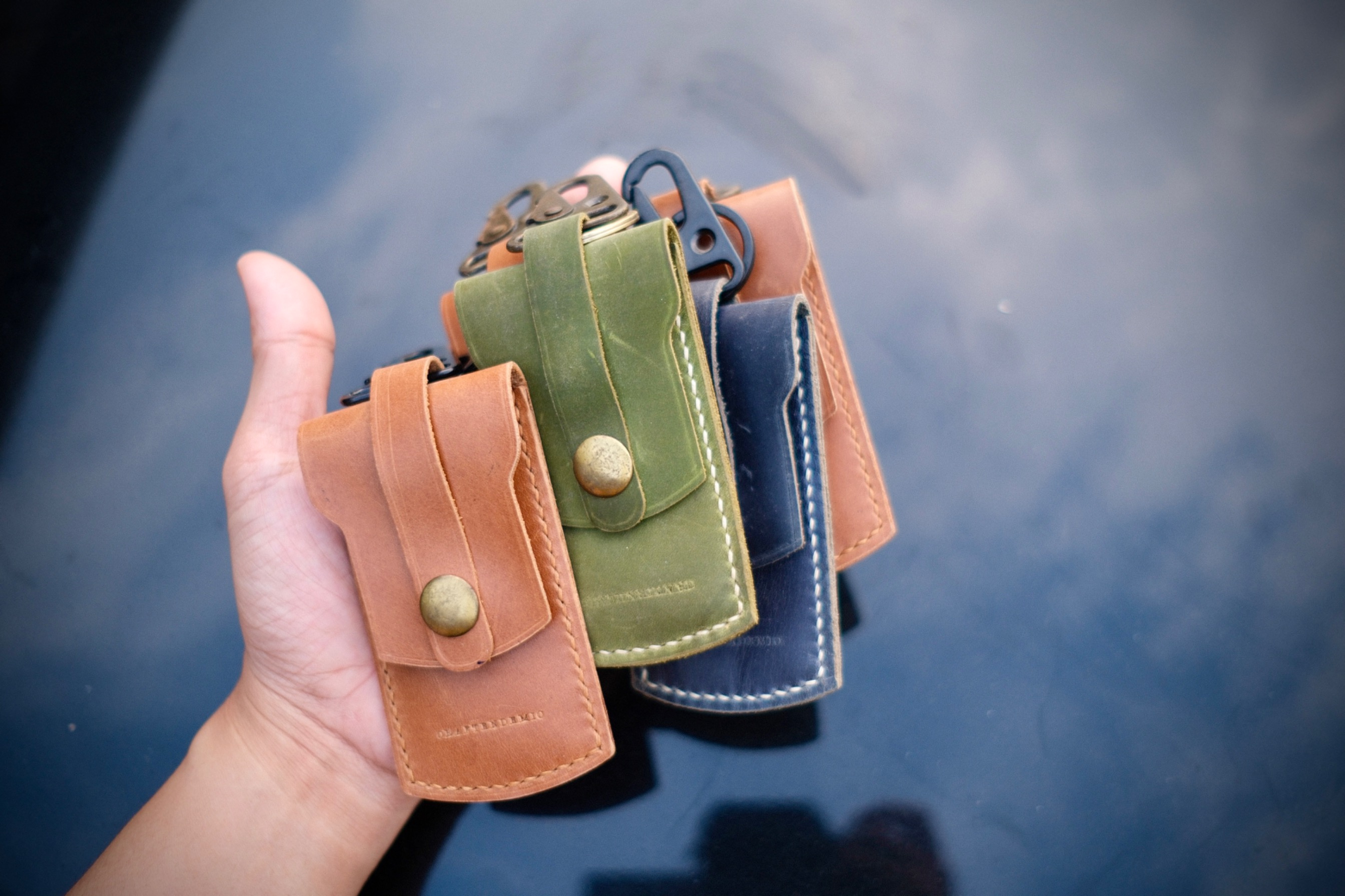Leather Key Holder / STNK Wallet