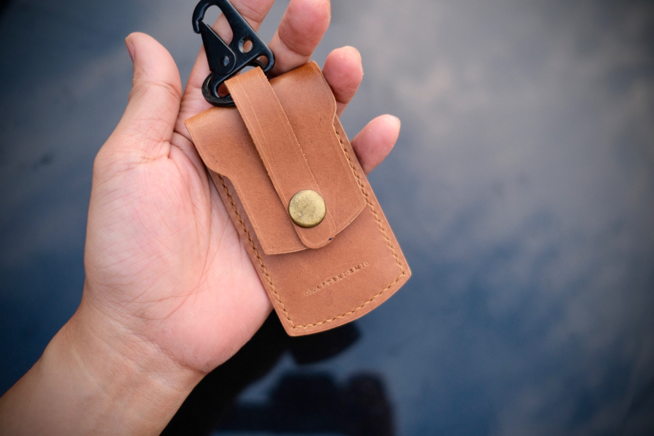 Leather Key Holder / STNK Wallet