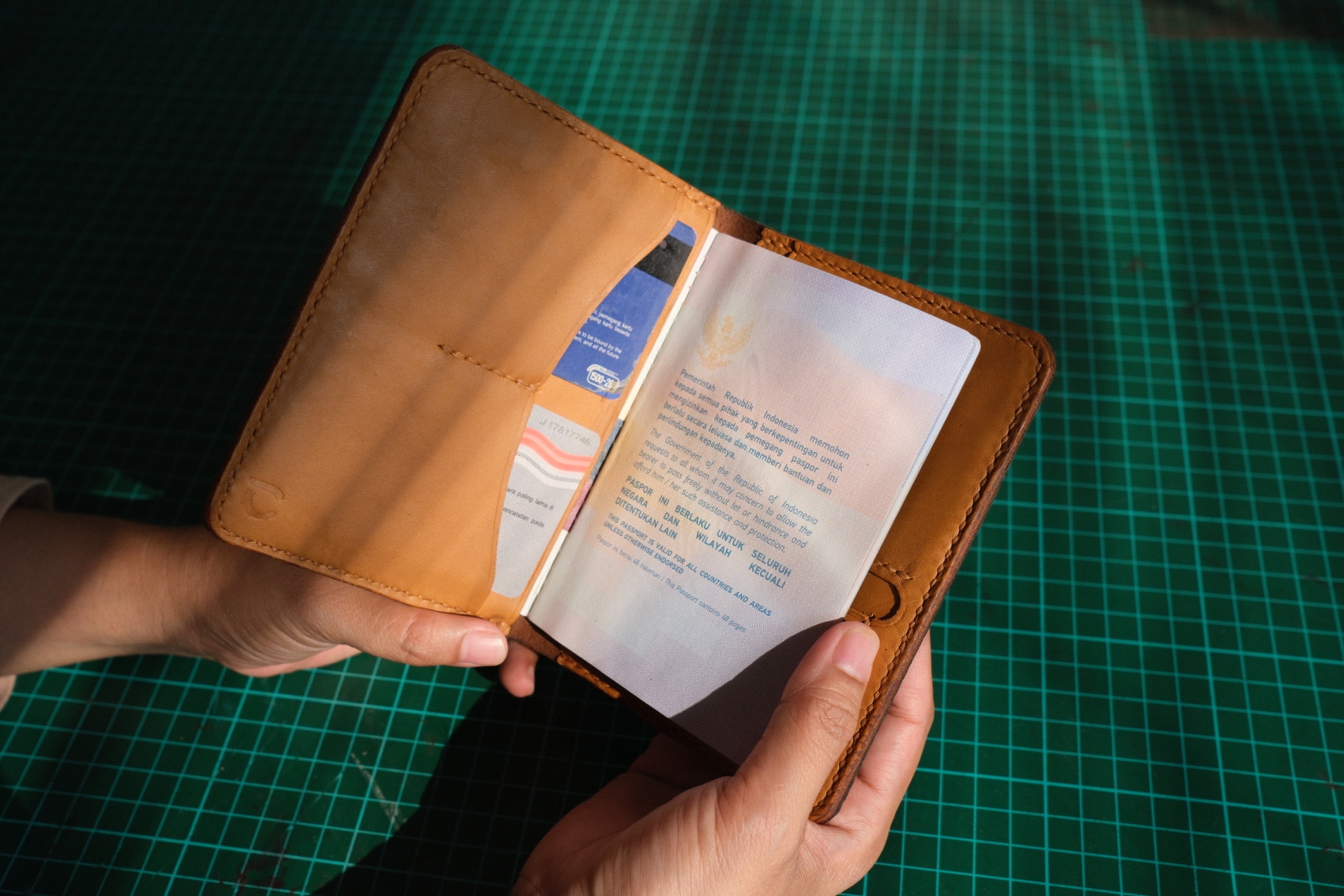 [Pattern] Passport Wallet