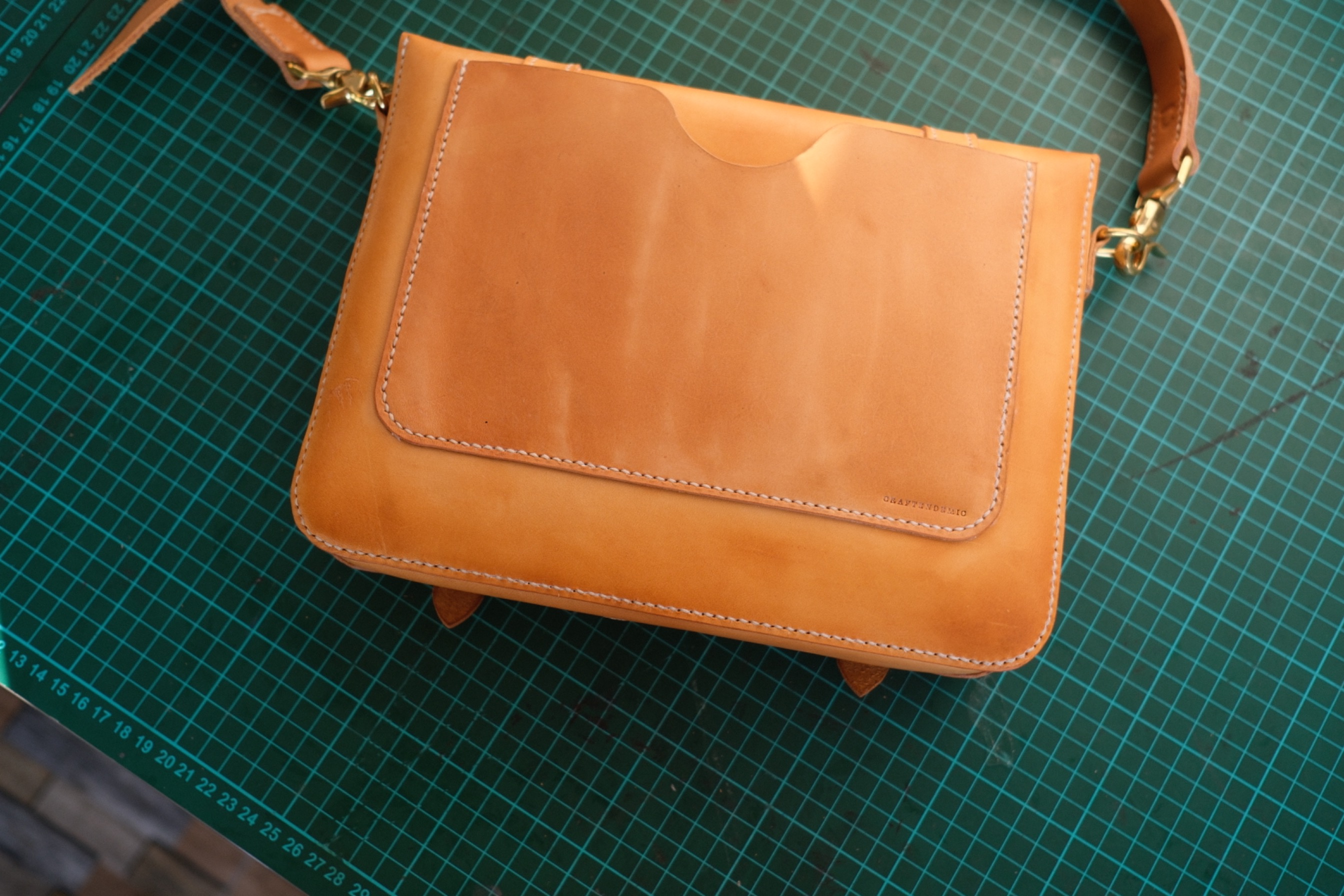 [Pattern] simple messenger bag