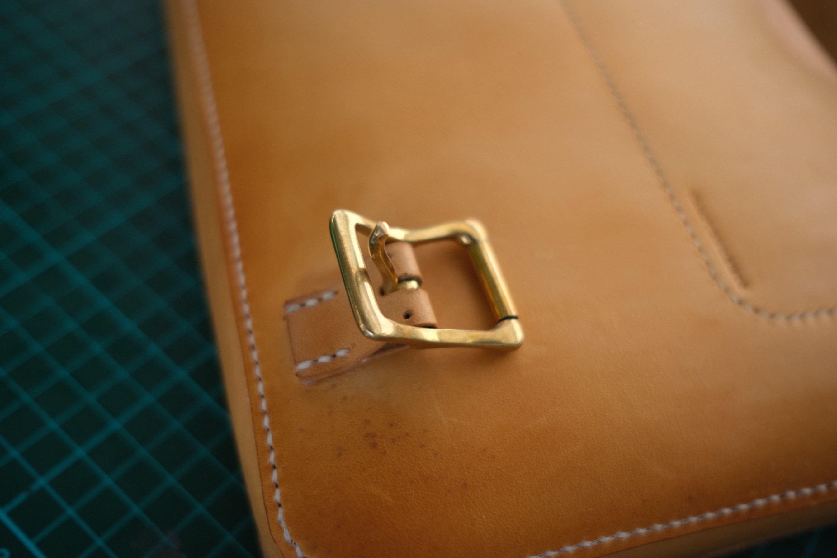Leather Messenger Bag / man bag