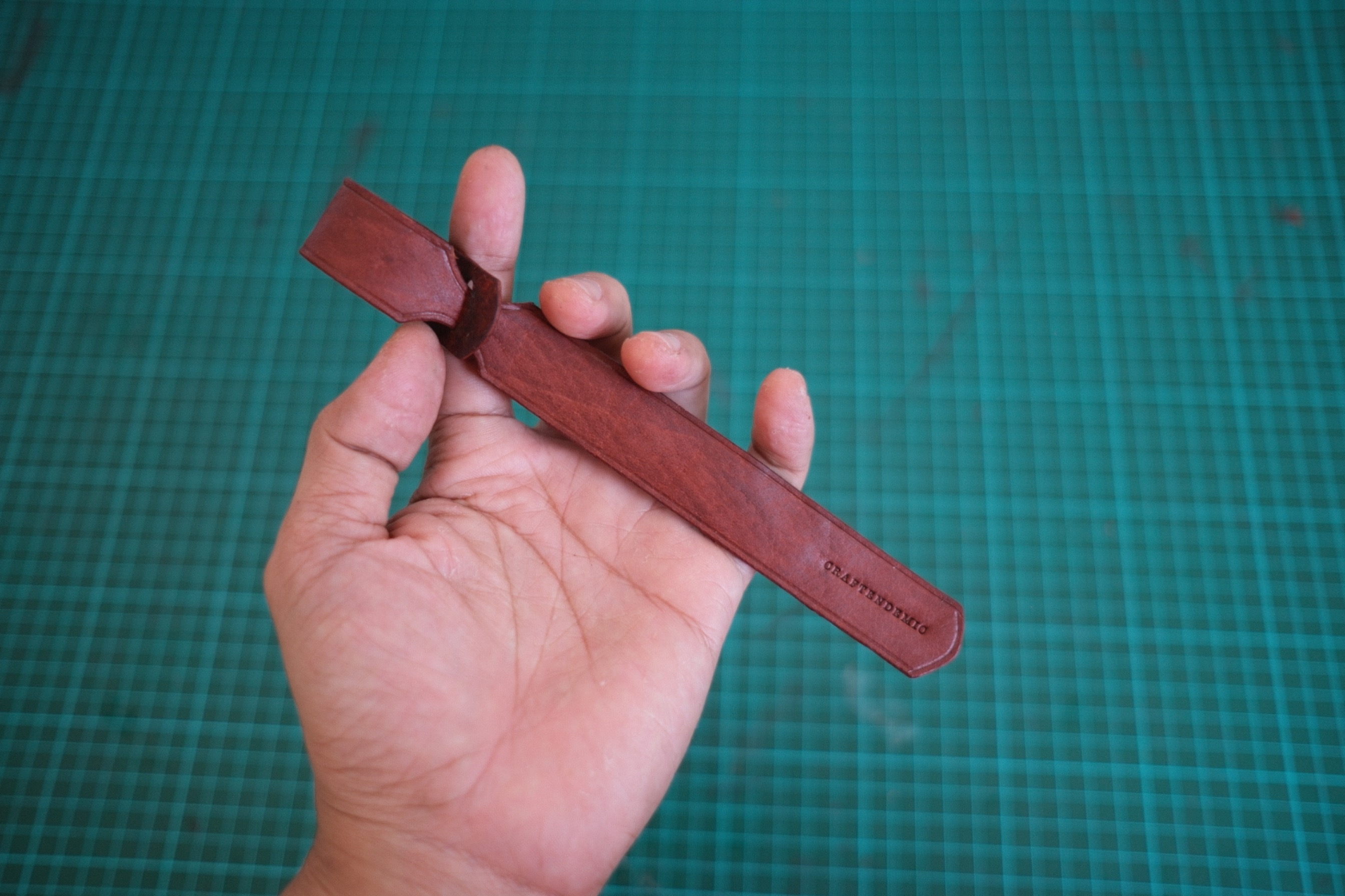 Leather Luggage Tag / aksesoris luggage