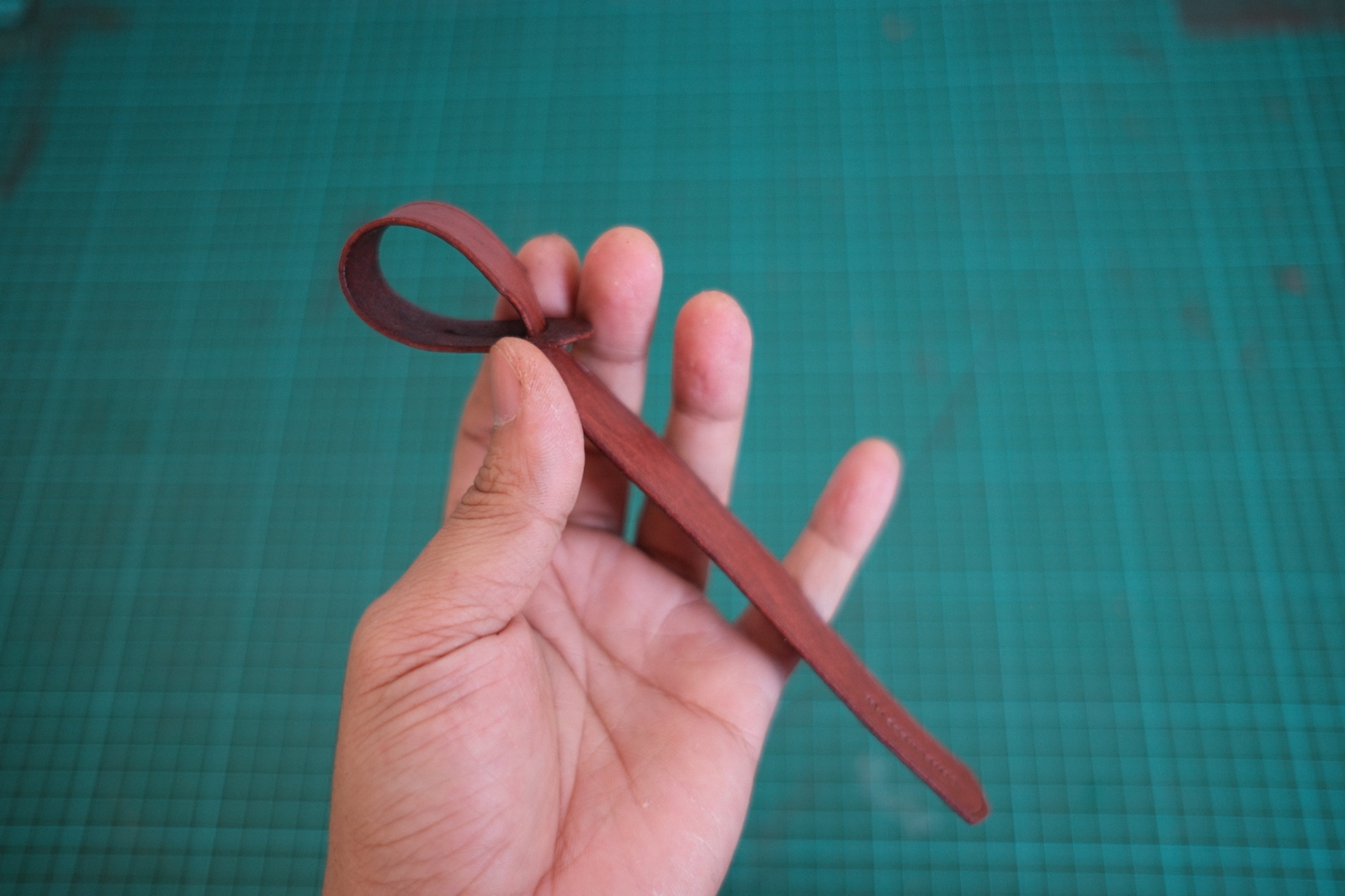 Leather Luggage Tag / aksesoris luggage