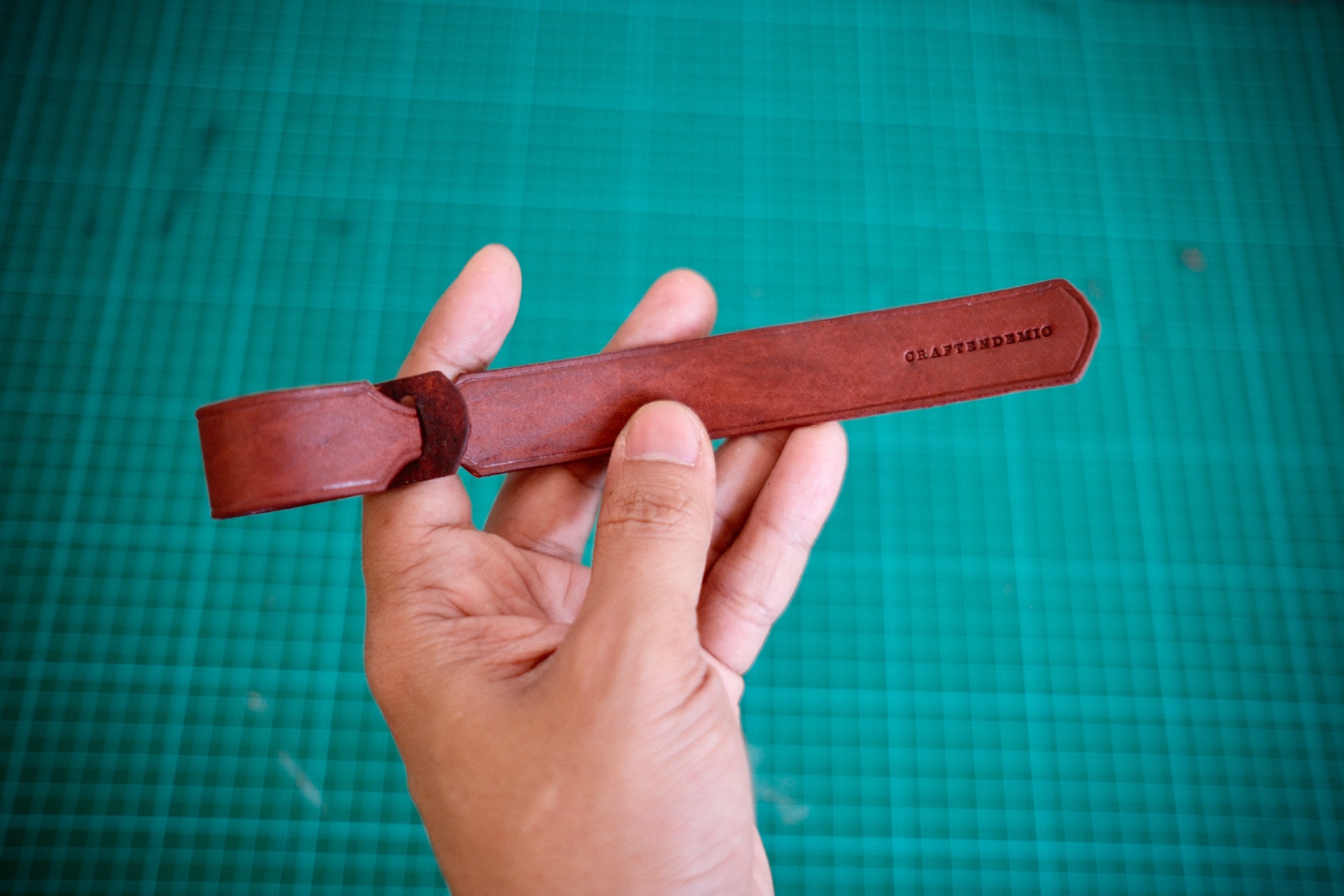 Leather Luggage Tag / aksesoris luggage