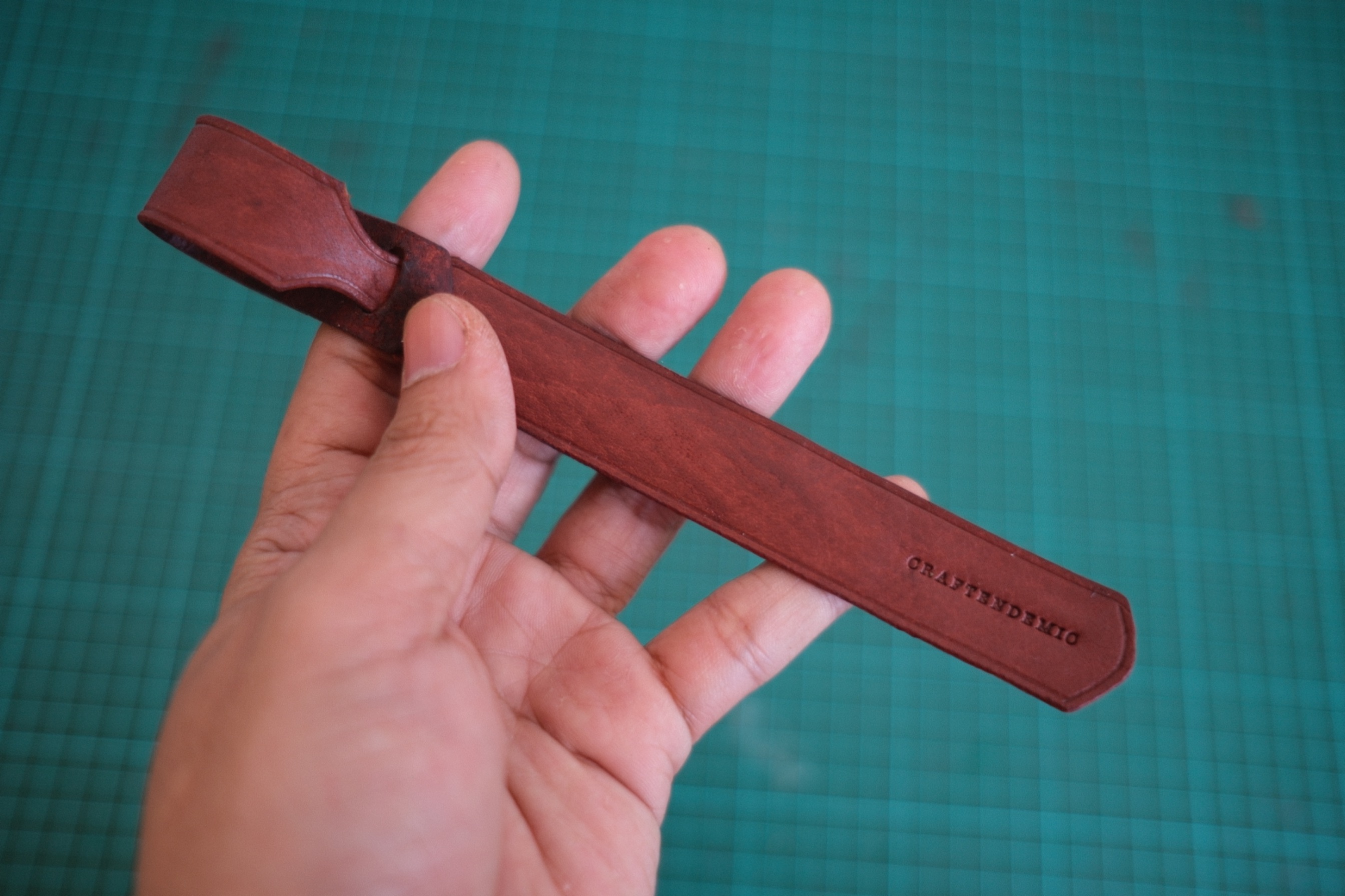 Leather Luggage Tag / aksesoris luggage