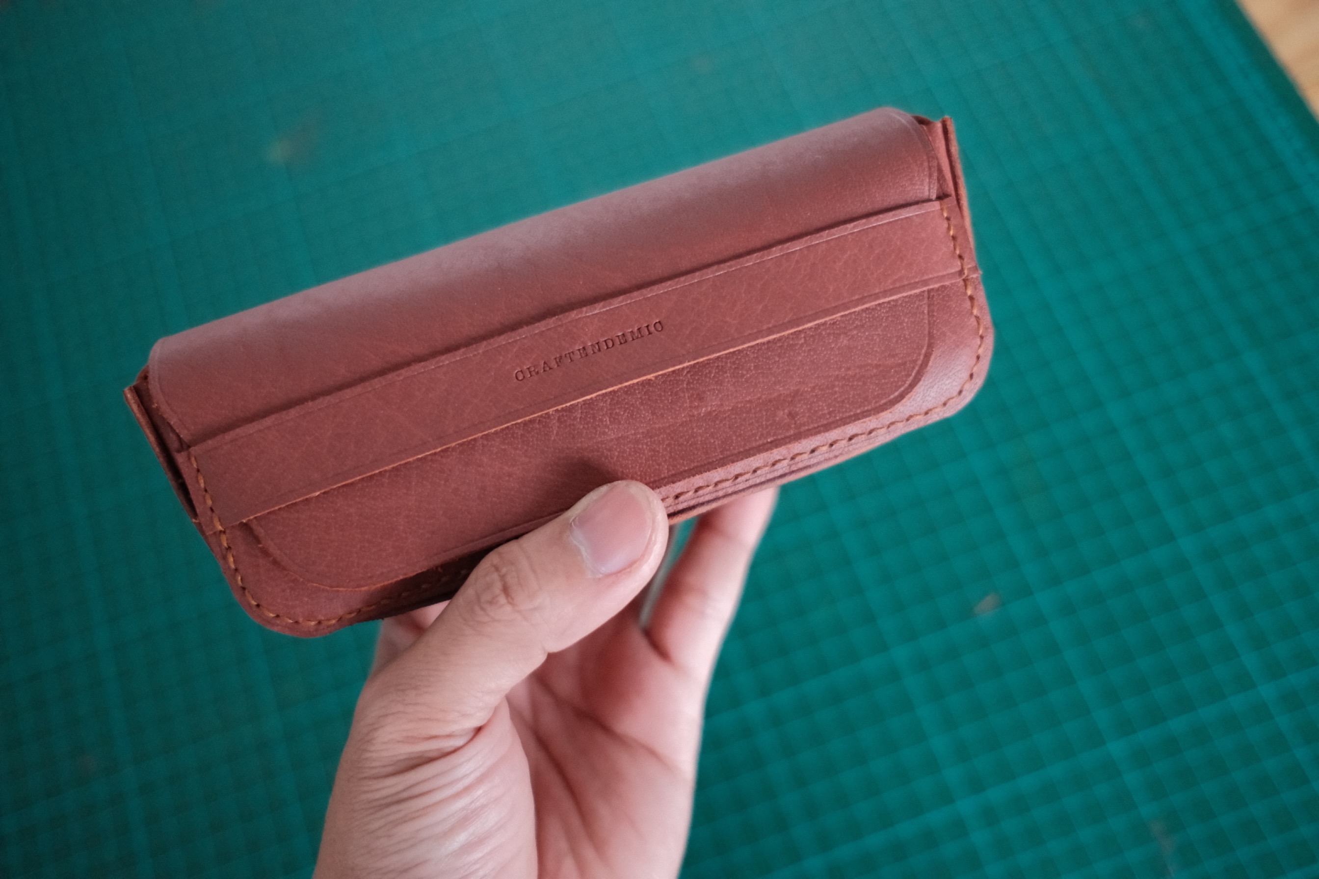 Glass Leather Case