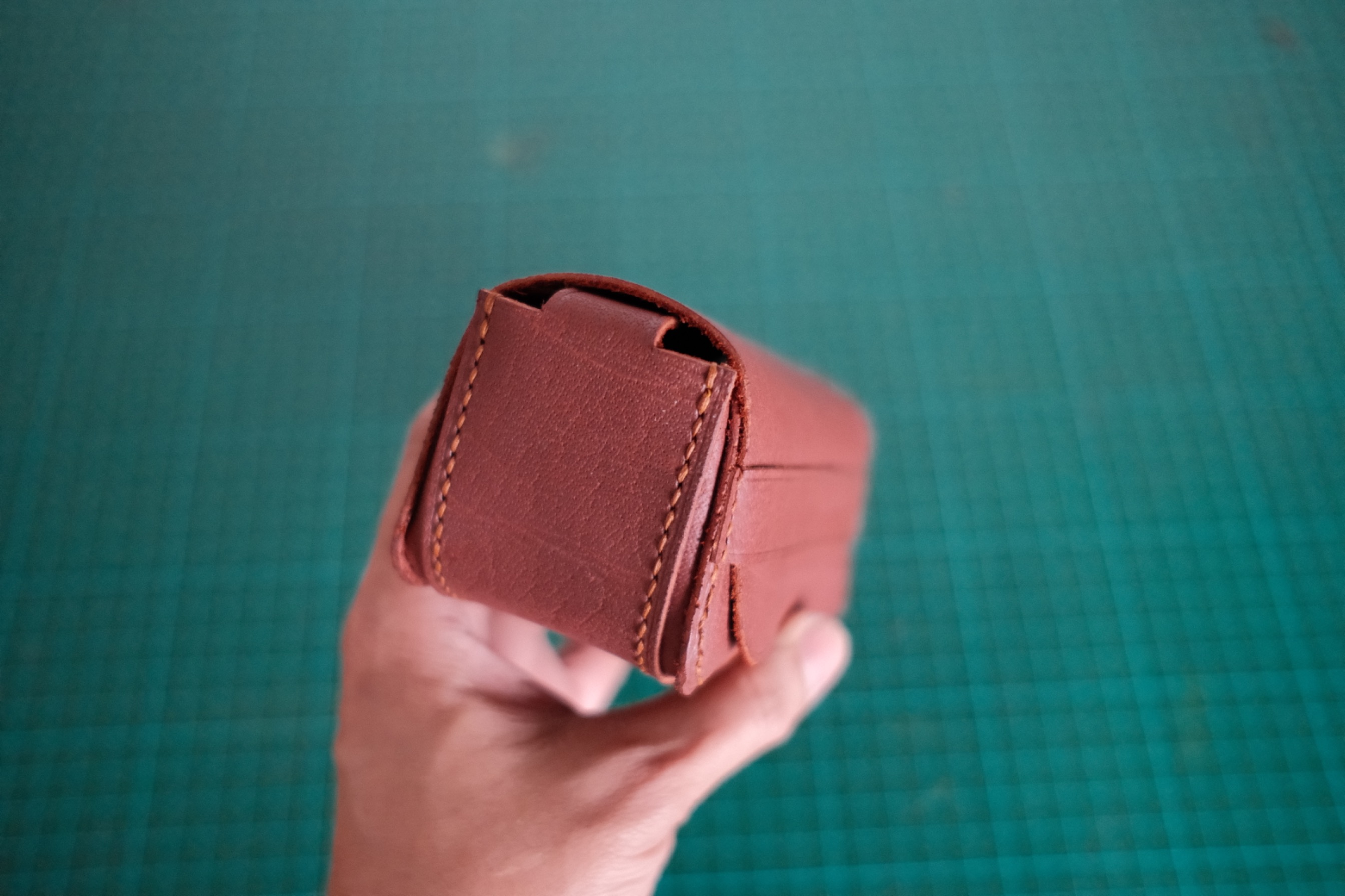 Glass Leather Case