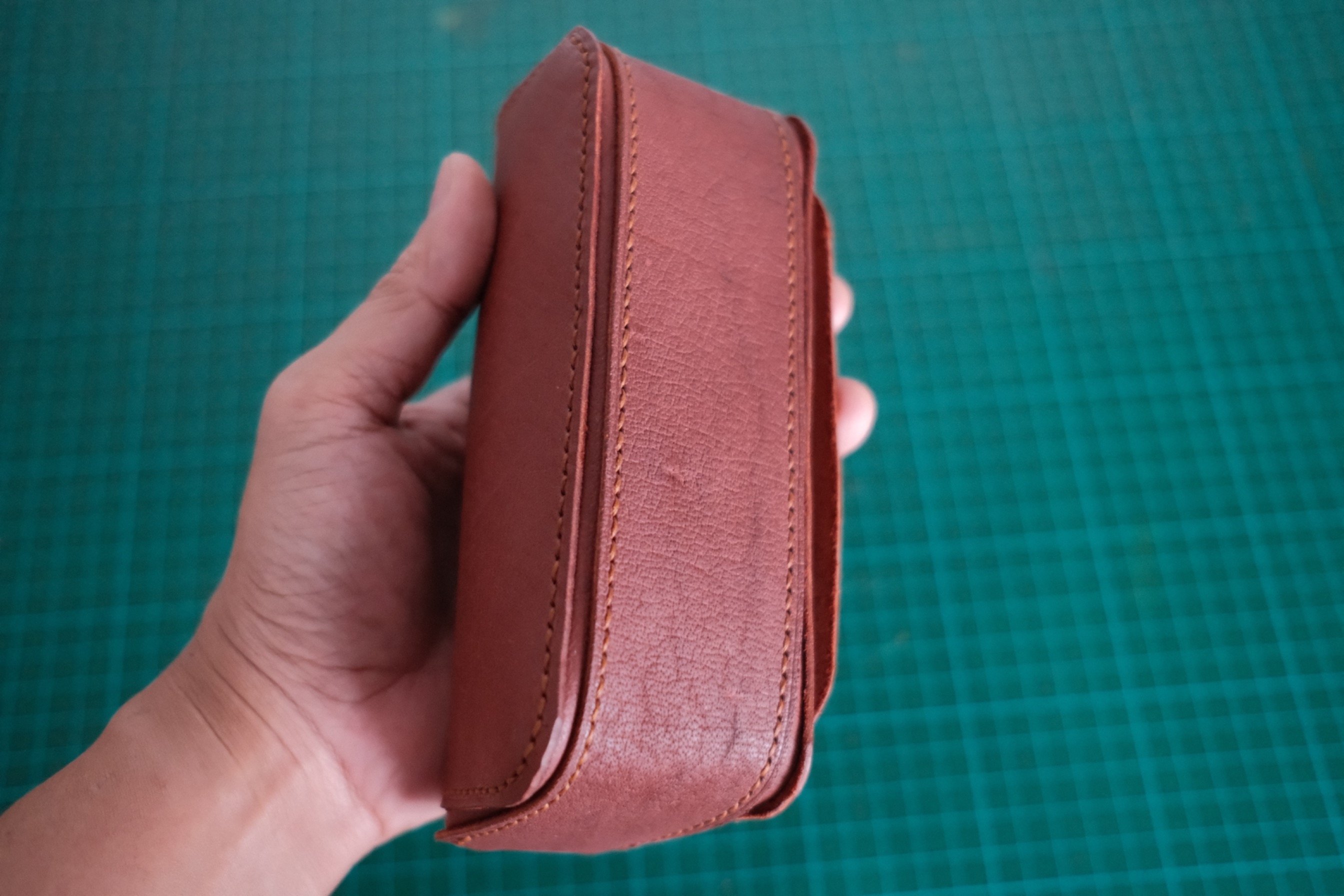 Glass Leather Case