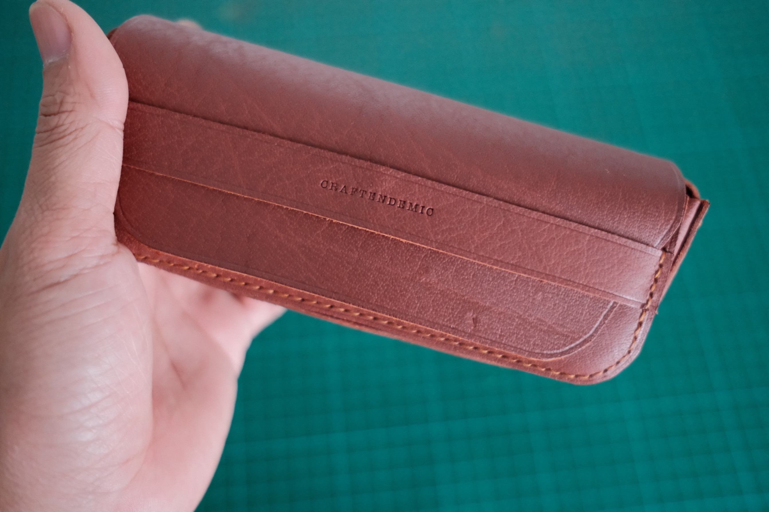 Glass Leather Case
