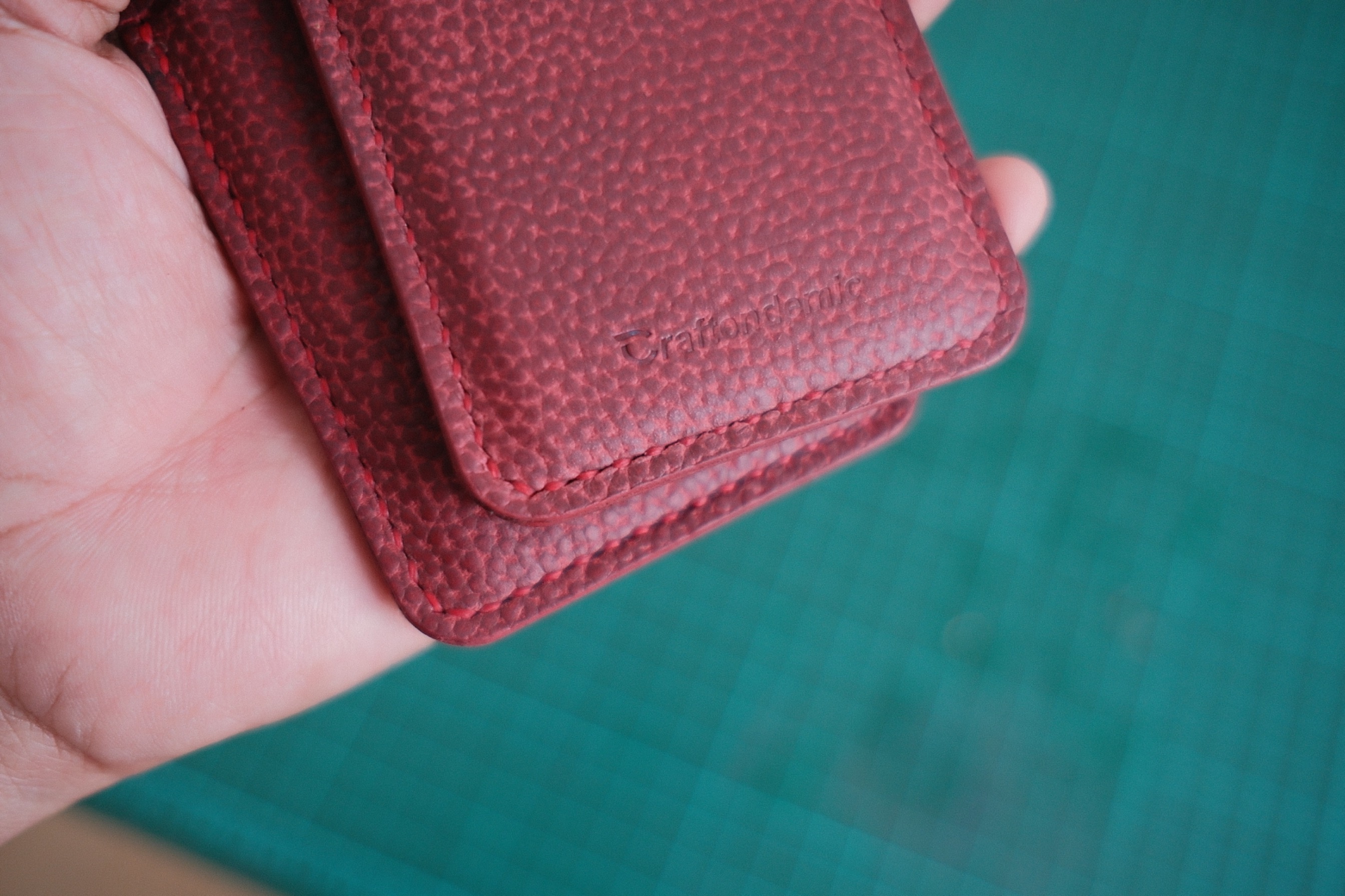 Leather Card Holder mark Xa