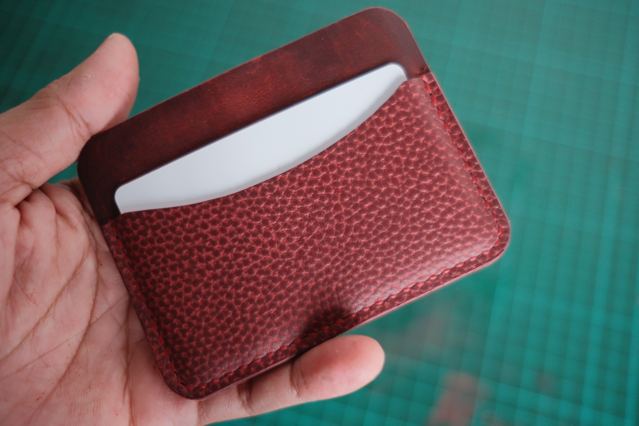 Leather Card Holder mark Xb