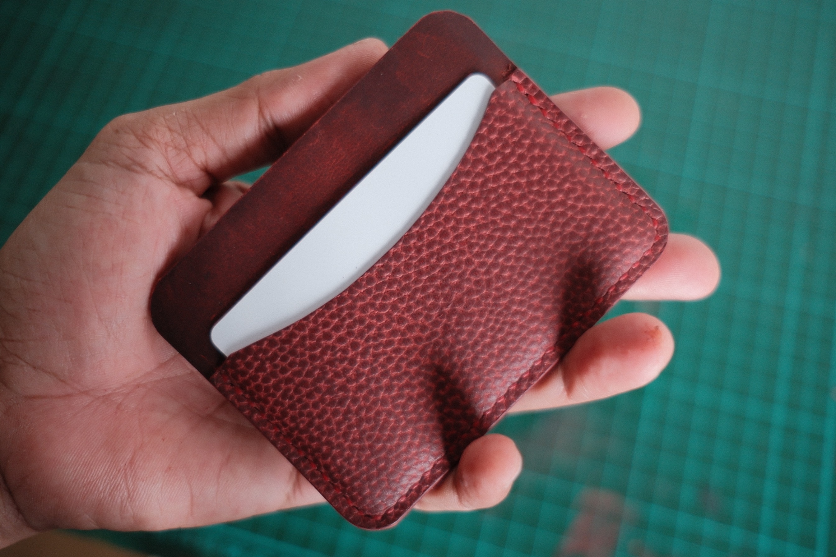 Leather Card Holder mark Xb