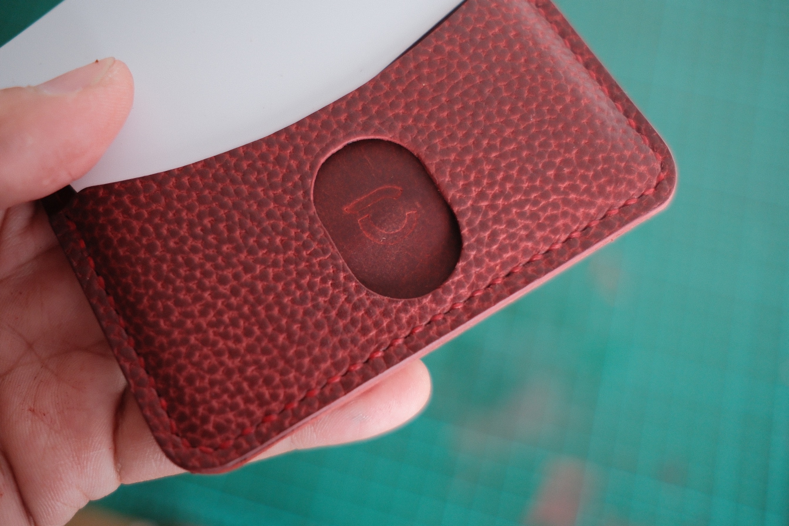 Leather Card Holder mark Xb