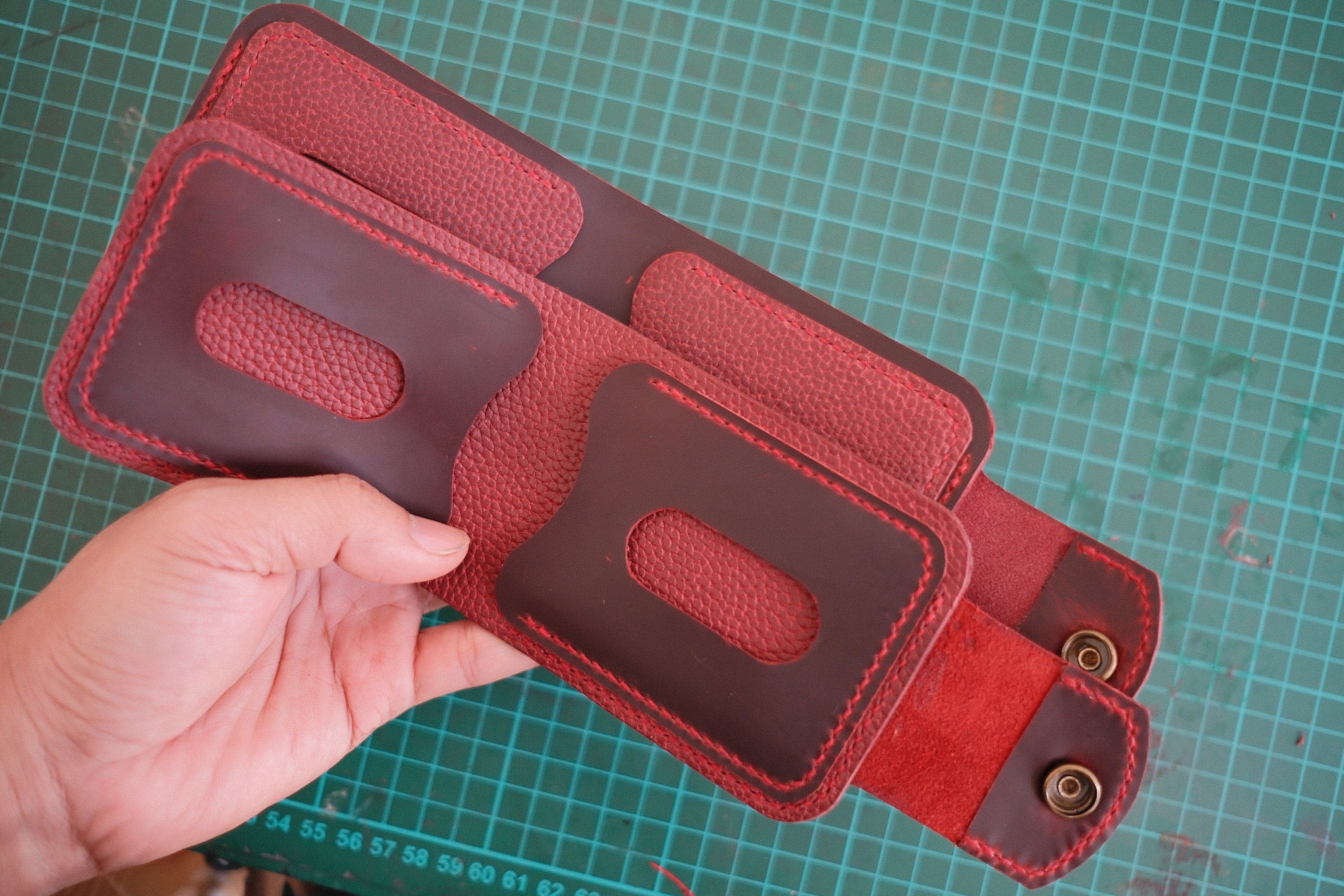 Leather Man Bifold Wallet V