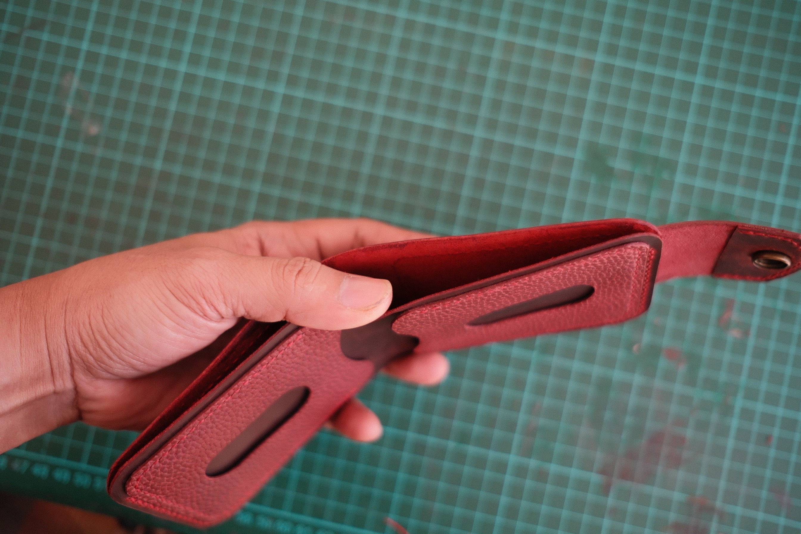 Leather Man Bifold Wallet V