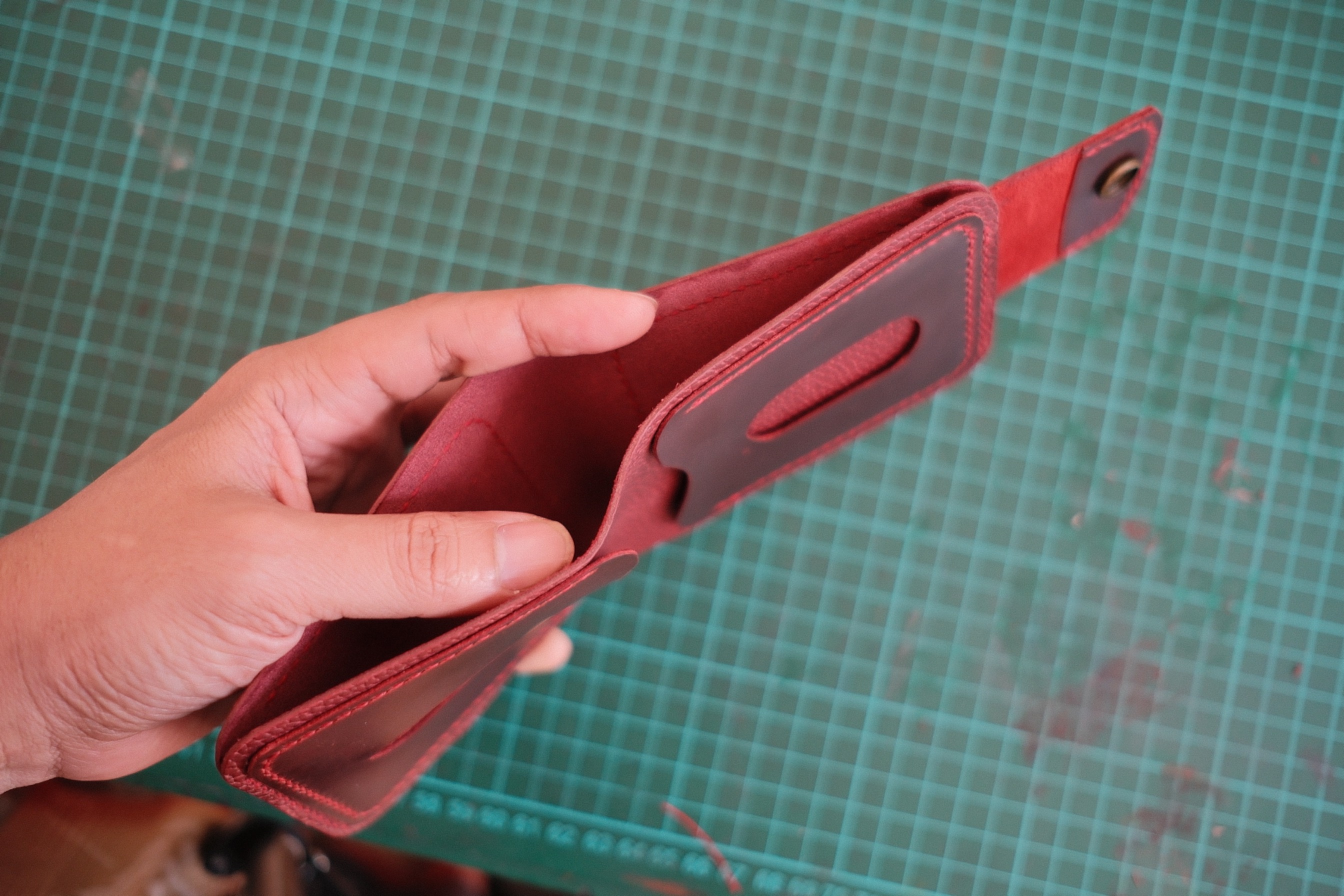 Leather Man Bifold Wallet V