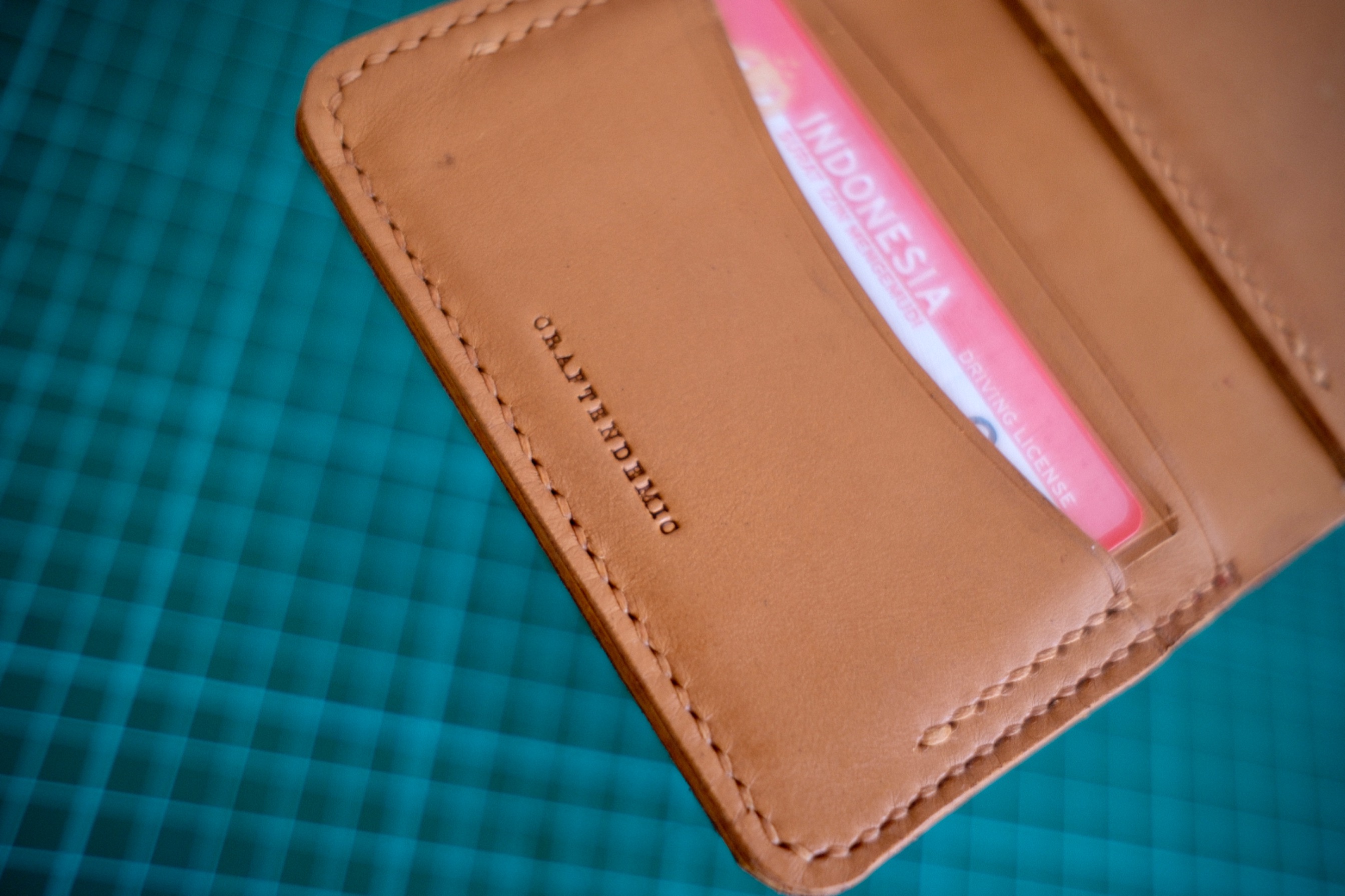 Leather Trifold Man Wallet