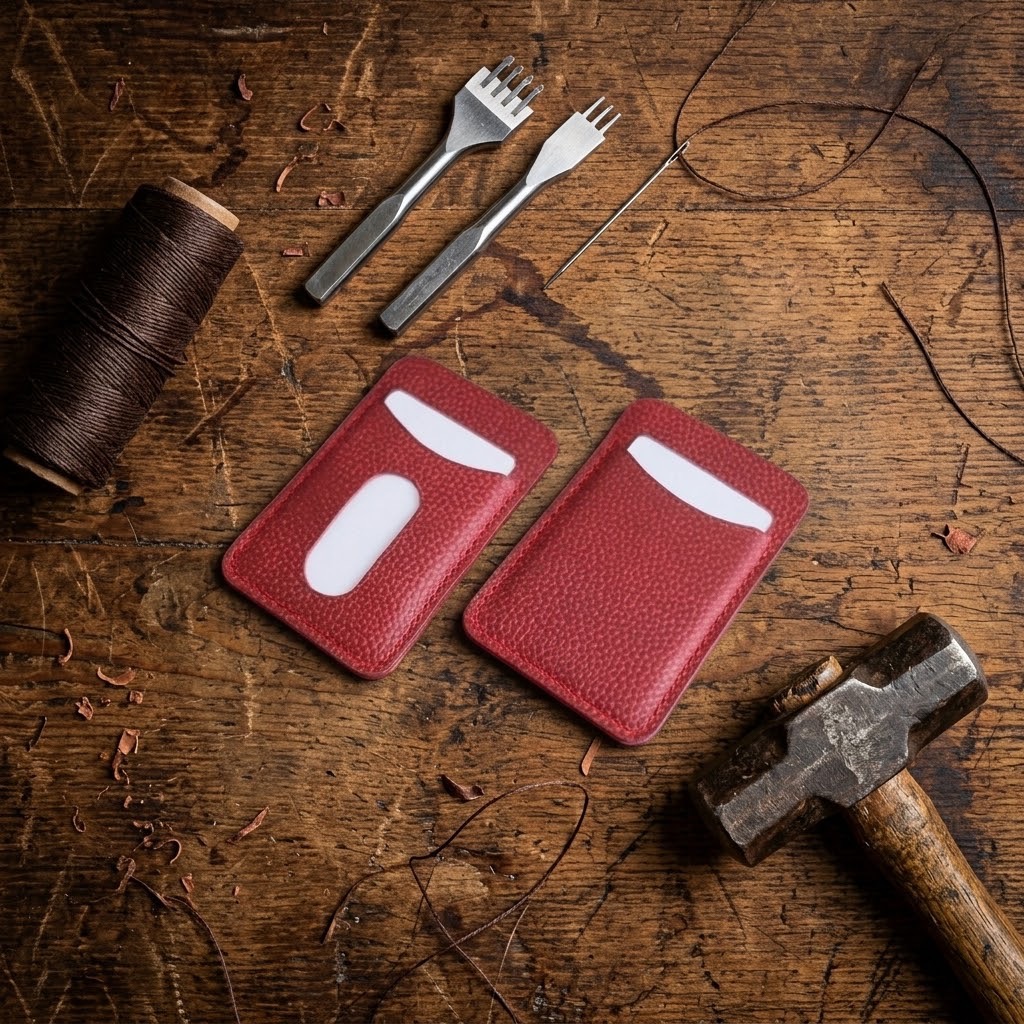 Leather Card Holder mark X