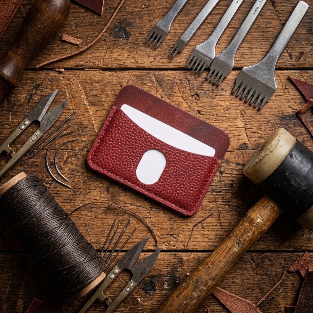 Leather Card Holder mark X