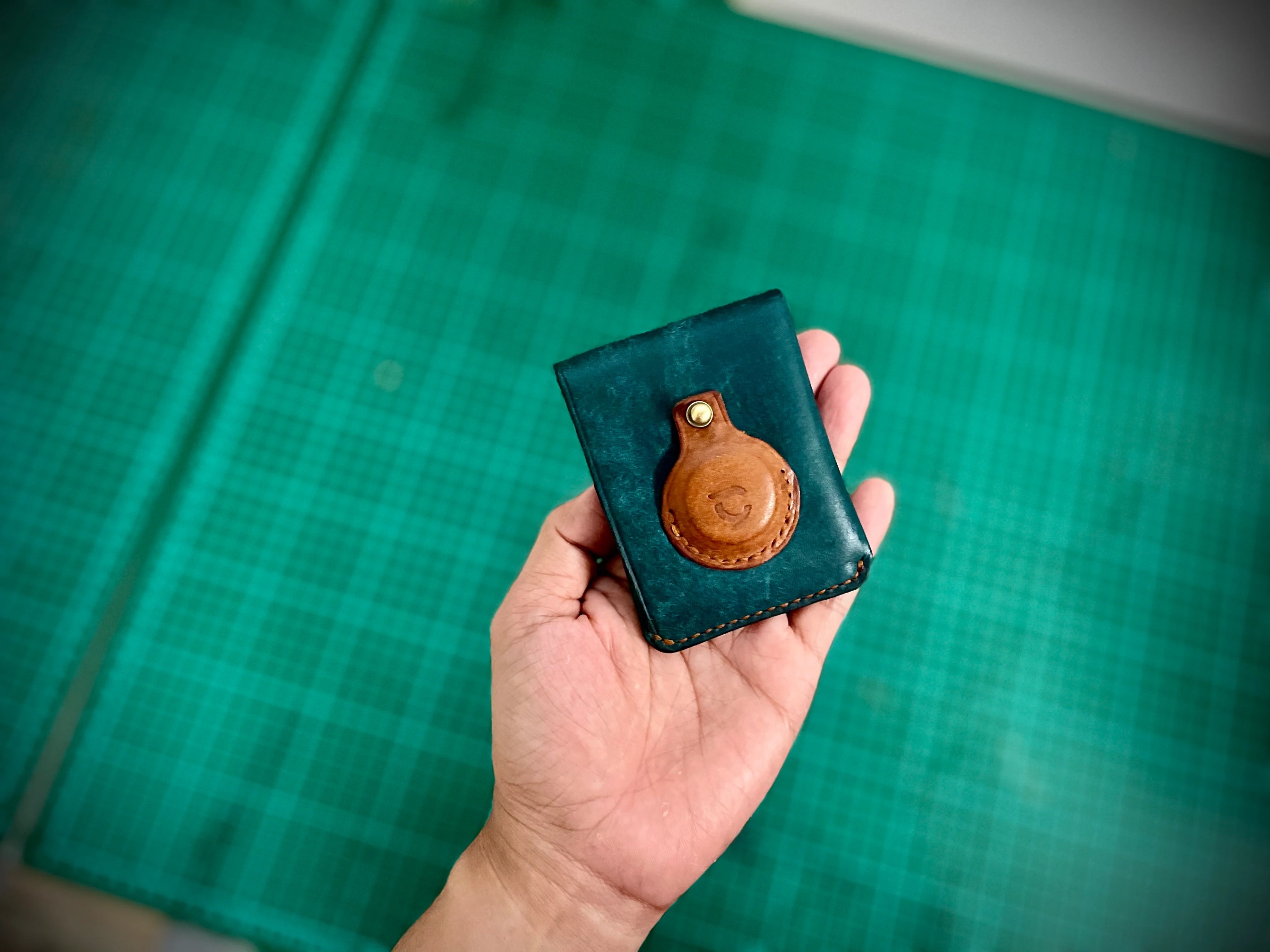 [Pattern] simple card holder with air tag
