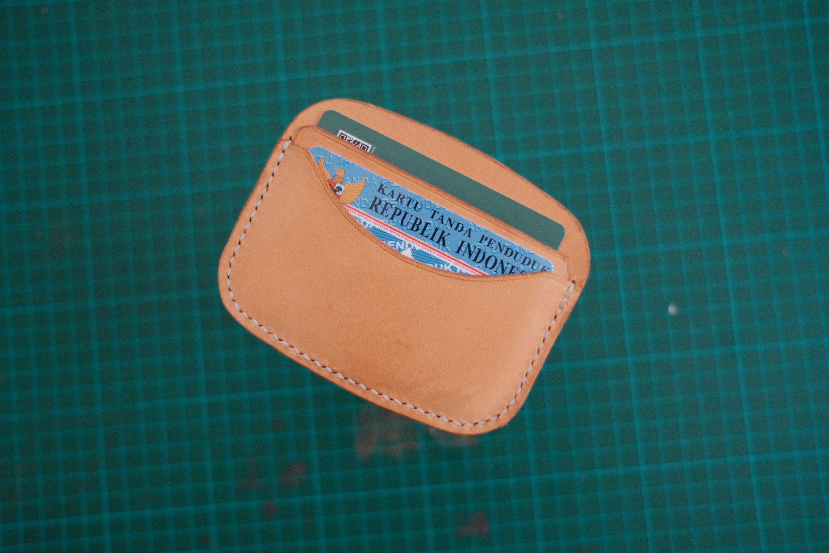 Leather Simple Card Wallet / Card Holder i