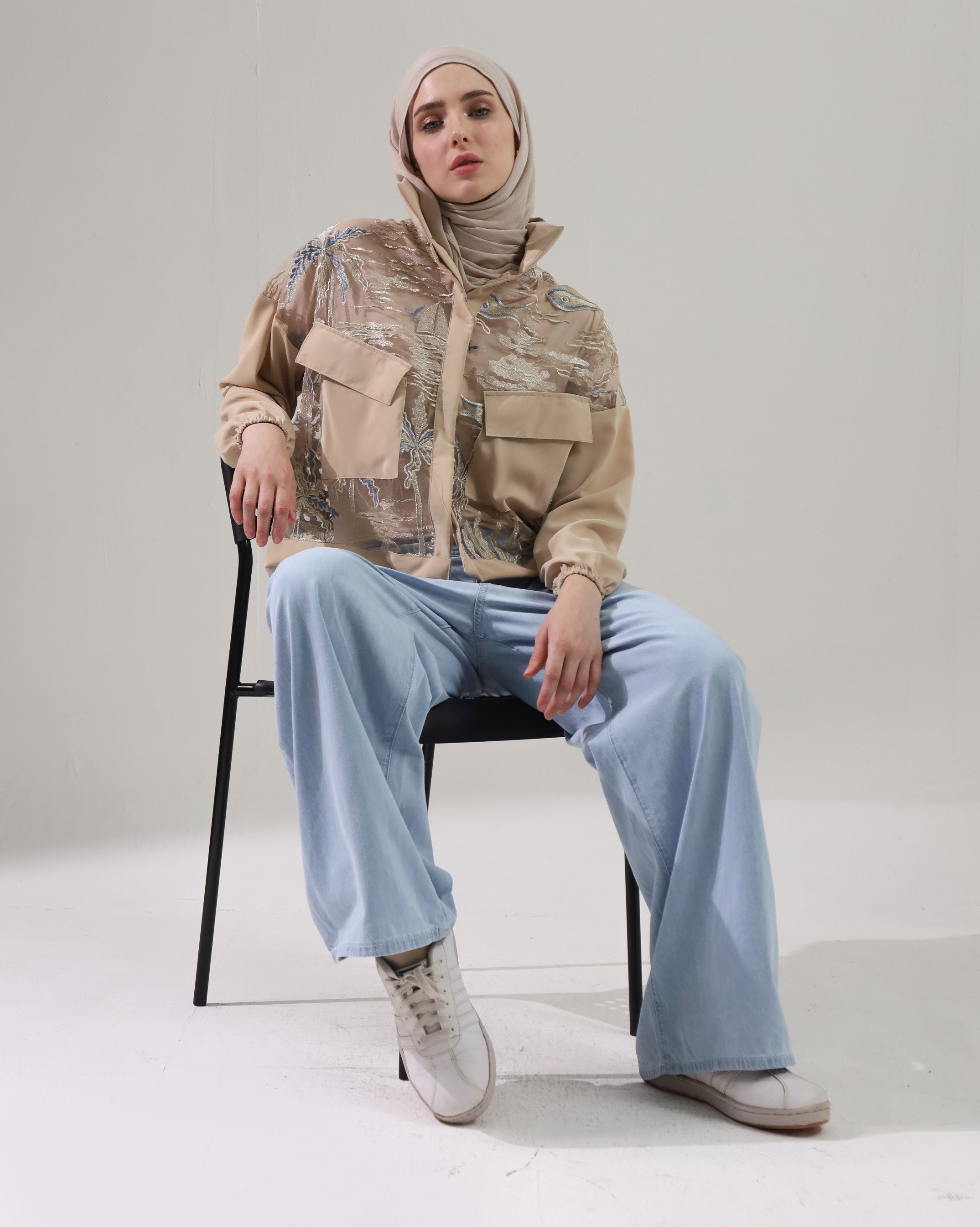 BELYANZA - Vicca Top Crop Lace Choco
