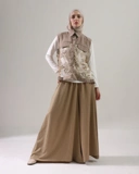 BELYANZA - Zenith Outer Vest Crop Choco