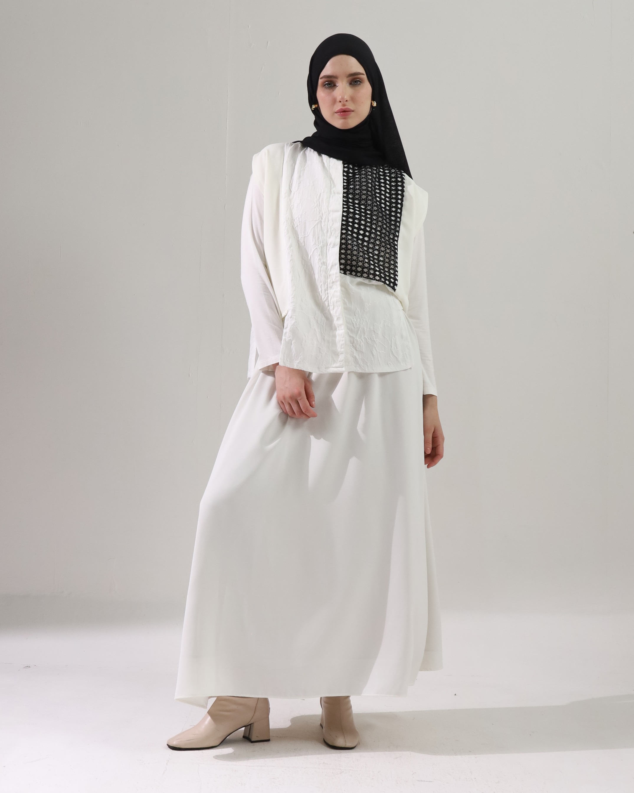 BELYANZA - Bellasa Outer Vest BW