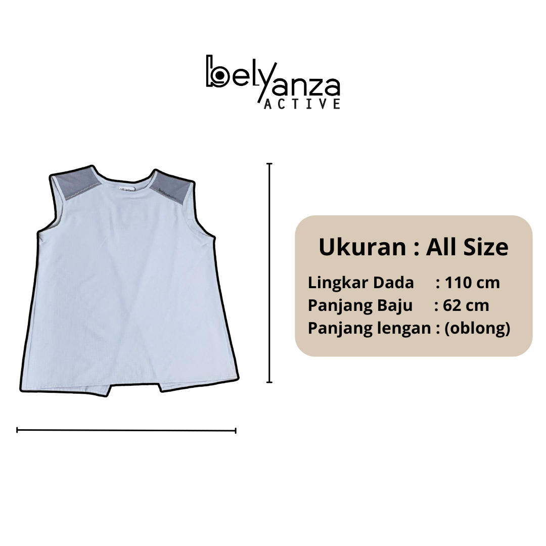 BELYANZA ACTIVE - Nevara V Outer Sport Dryfit Premium Material High Technology
