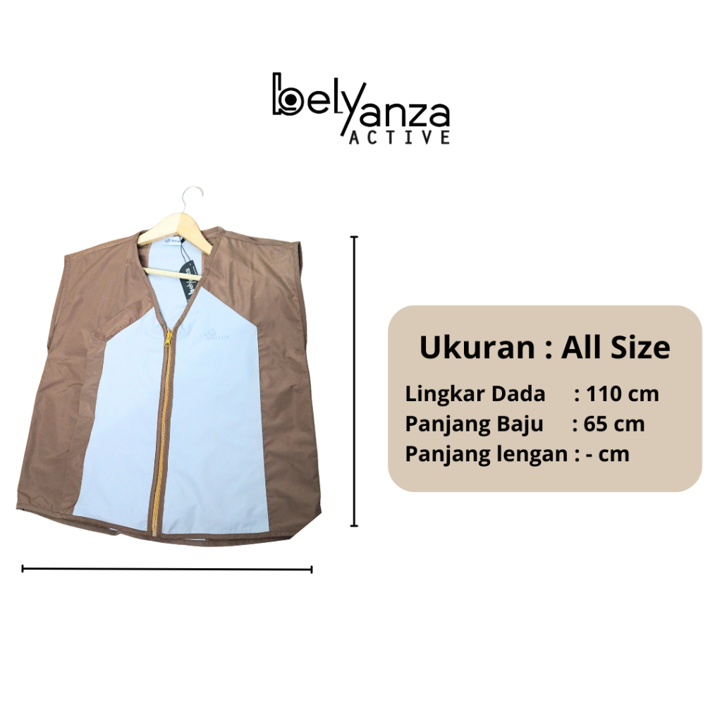 BELYANZA ACTIVE - Esta Vest Sport Dryfit Premium High Quality