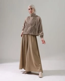 BELYANZA - Pradya Jacket Choco Crop